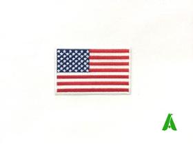 Bandiere Stati Uniti d'America per abbigliamento ricamate 