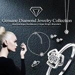 Collezione di gioielli con diamanti
