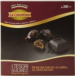 Fichi Secchi di Calabria - I Tesori di Alarico al Cioccolato gr.200